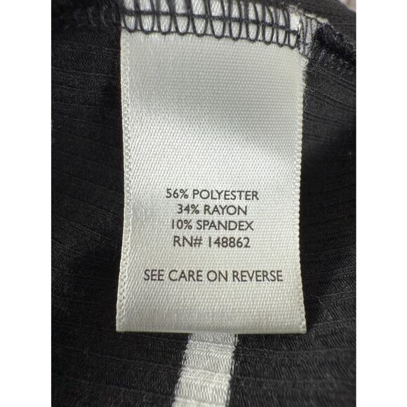 Torrid Plus Sz 4X Rib Knit Stretch Super Soft Tank Top Black Sleeveless Pullover - Picture 6 of 8